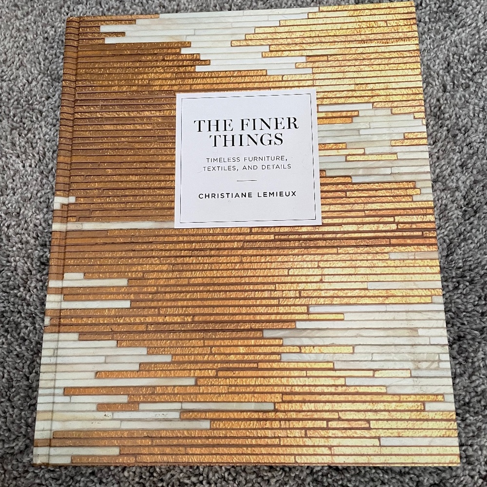 The Finer Things coffee table book